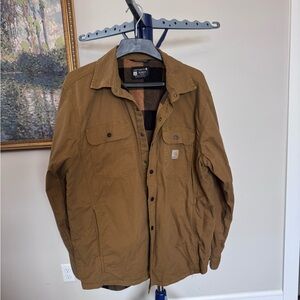 Carhartt Men's Tan Shirt Jacket